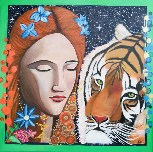 My Universe by Amelie Monira Egenolf, Painting for Sale on Select