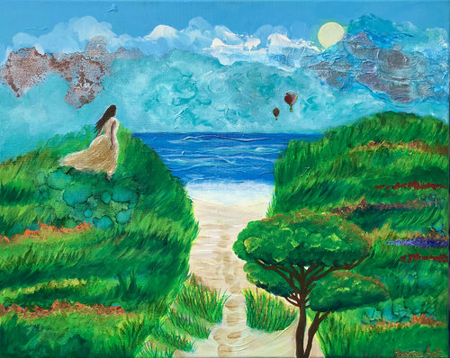 Ladies Dream by Amelie Monira Egenolf, Painting for Sale on Select
