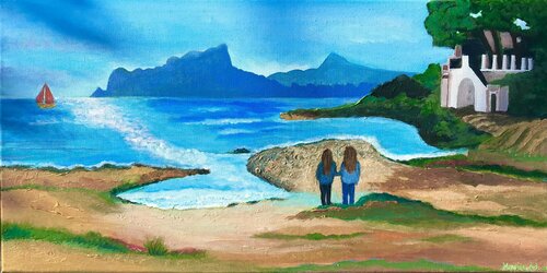 Beauty of Spain by Amelie Monira Egenolf, Painting for Sale on Select