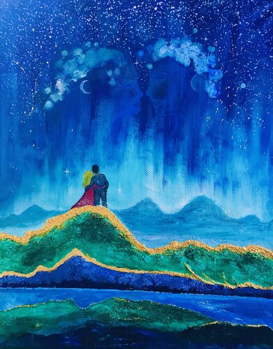Infinite Love by Amelie Monira Egenolf, Painting for Sale on Select