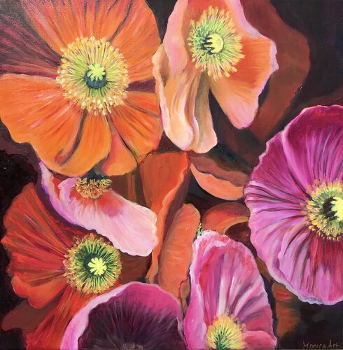 Joyful light by Amelie Monira Egenolf, Painting for Sale on Select