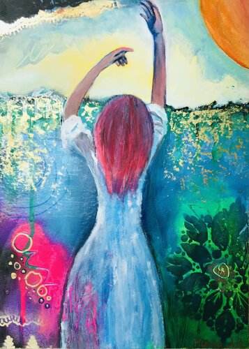 Believe in your own magic by Amelie Monira Egenolf, Painting for Sale on Select