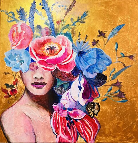 Nature’s Muse by Amelie Monira Egenolf, Painting for Sale on Select