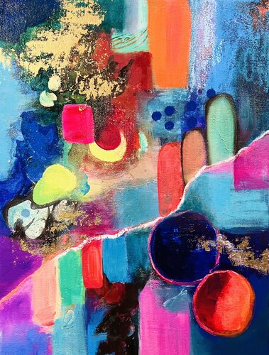 Surge of emotions 1 by Amelie Monira Egenolf, Painting for Sale on Select