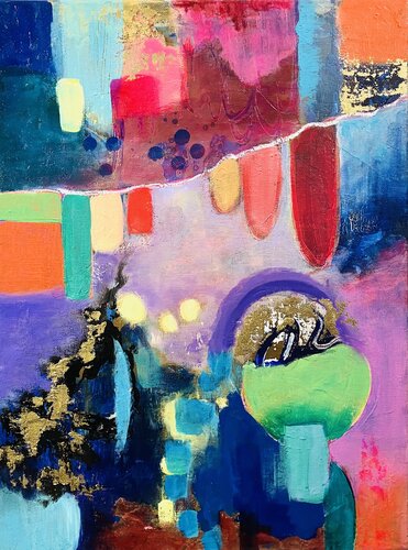 Surge of emotions 2 by Amelie Monira Egenolf, Painting for Sale on Select