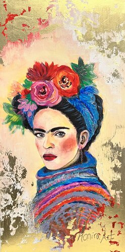 Queen of colors by Amelie Monira Egenolf, Painting for Sale on Select