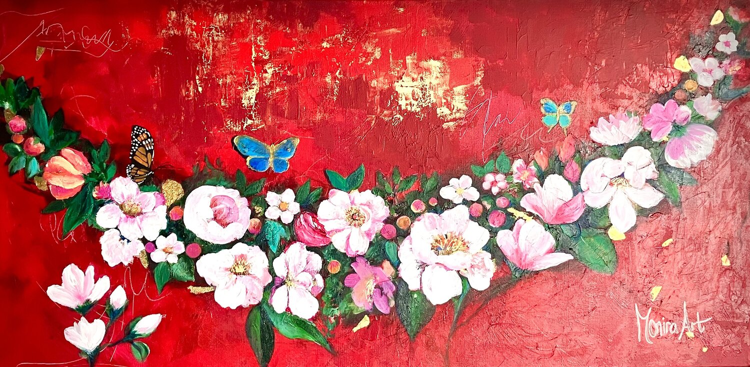 Sanftes Erwachen Amelie Monira Egenolf Original painting for sale