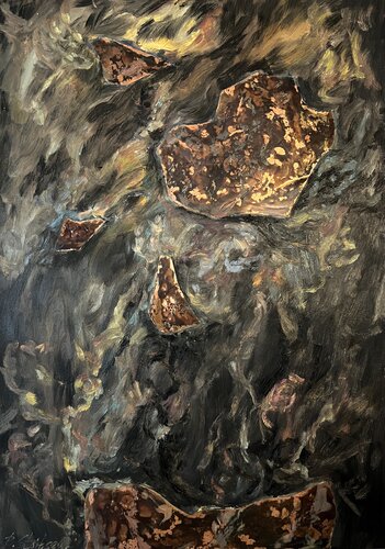 Levitation by Ralitsa Stoitseva, Painting for Sale on Select