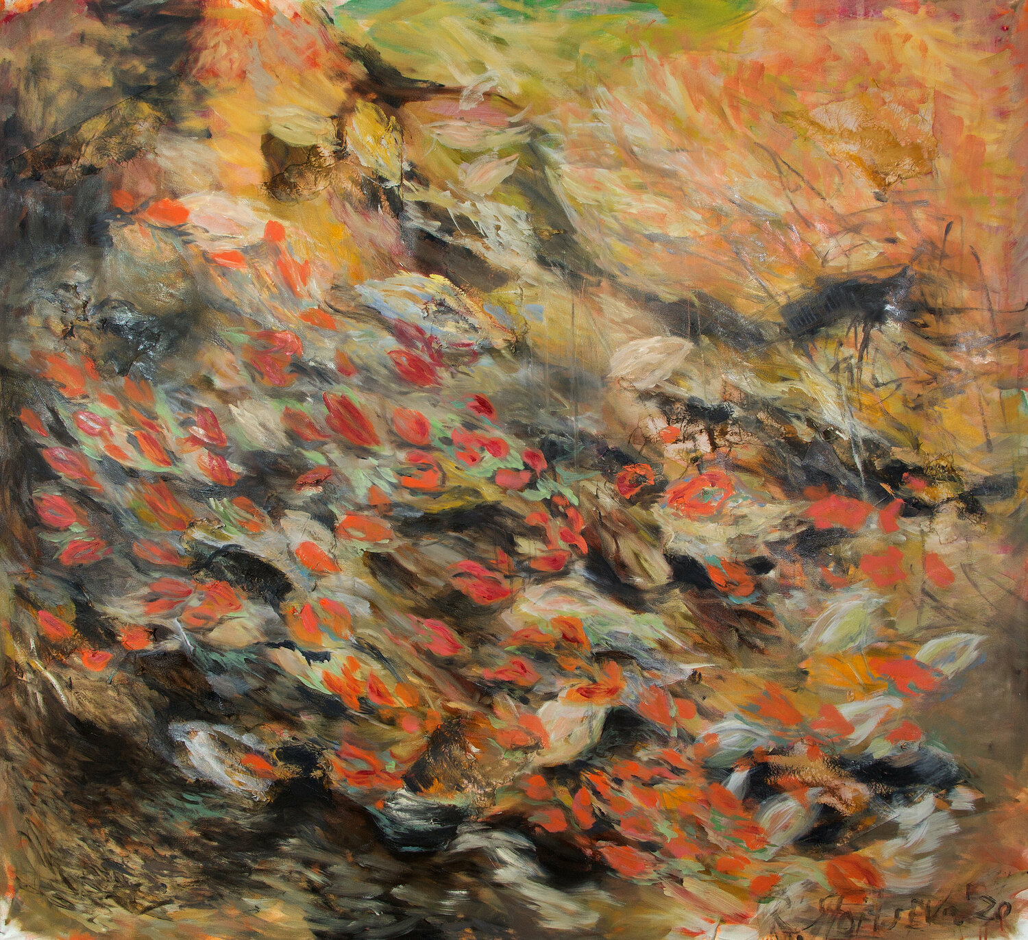 Wind Ralitsa Stoitseva Original painting for sale