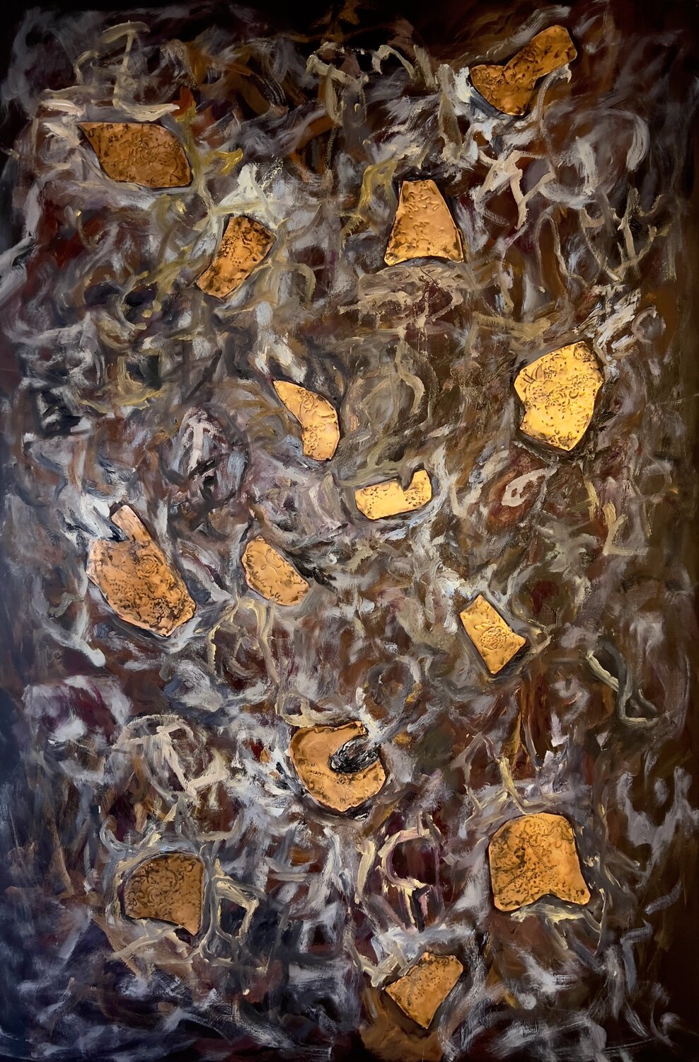 Night in Paradise Ralitsa Stoitseva Original painting for sale