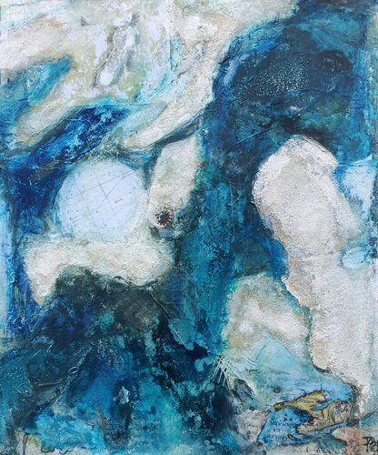 L' Atlantide I by Corinne Pages, Painting for Sale on Select
