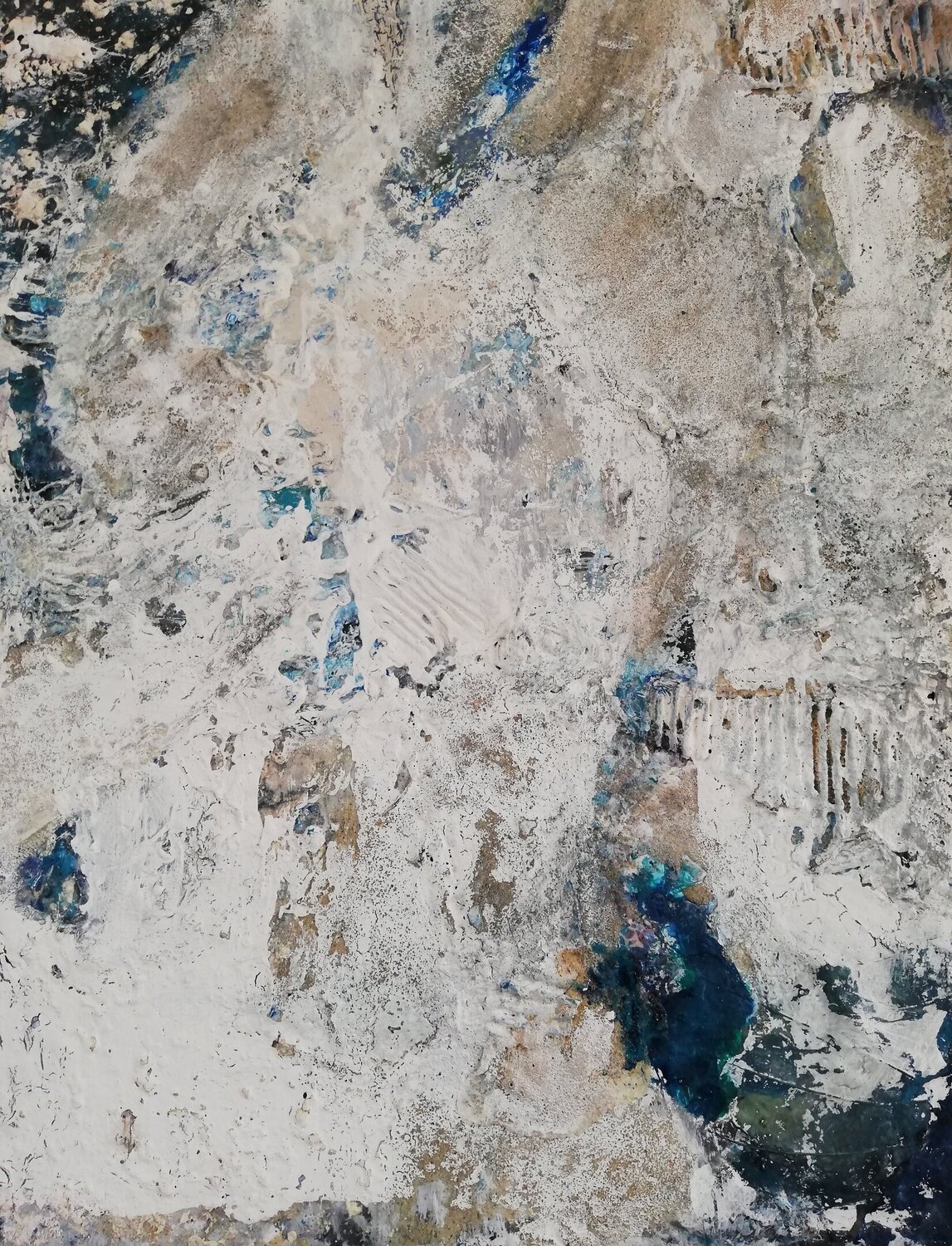 Terre de glace l Corinne Pages Original painting for sale
