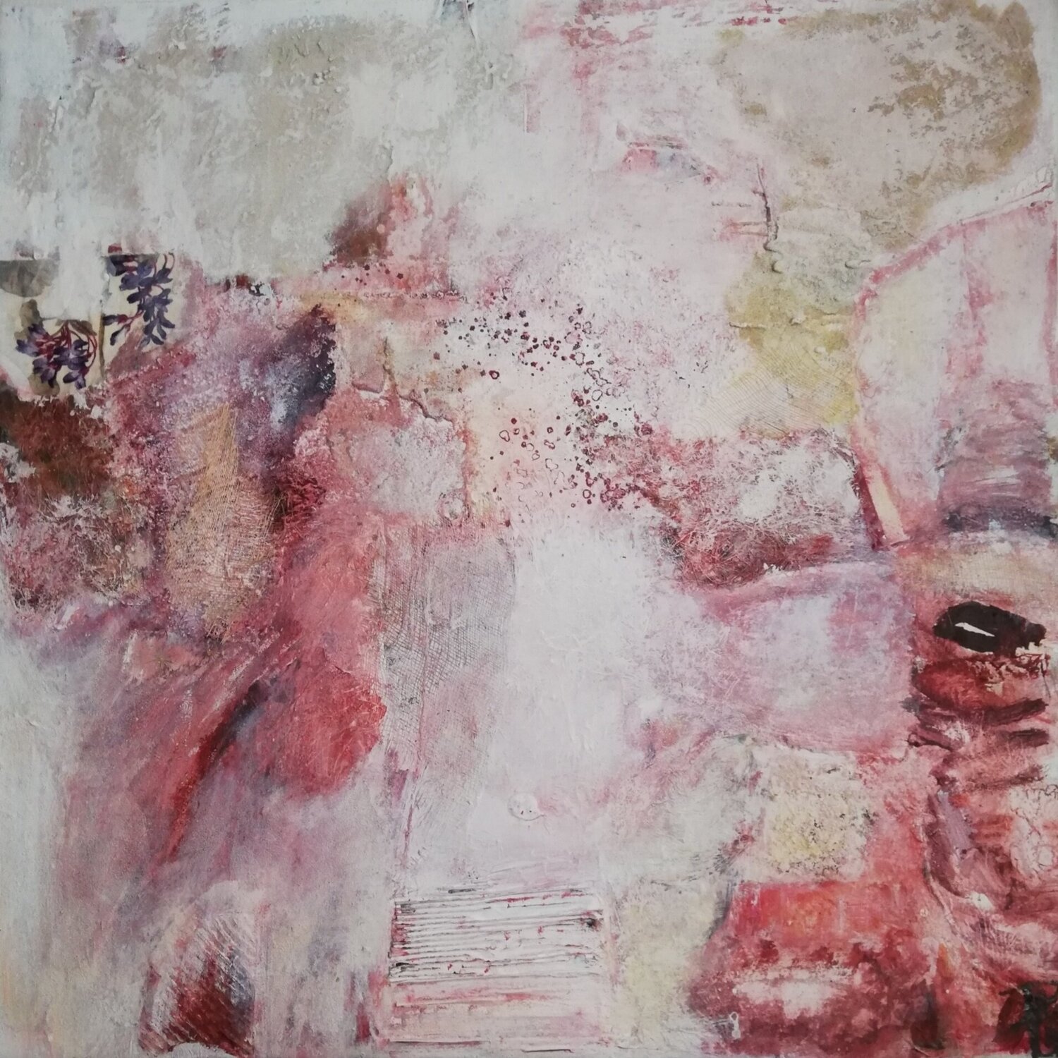 Le temps des lilas Corinne Pages Original painting for sale