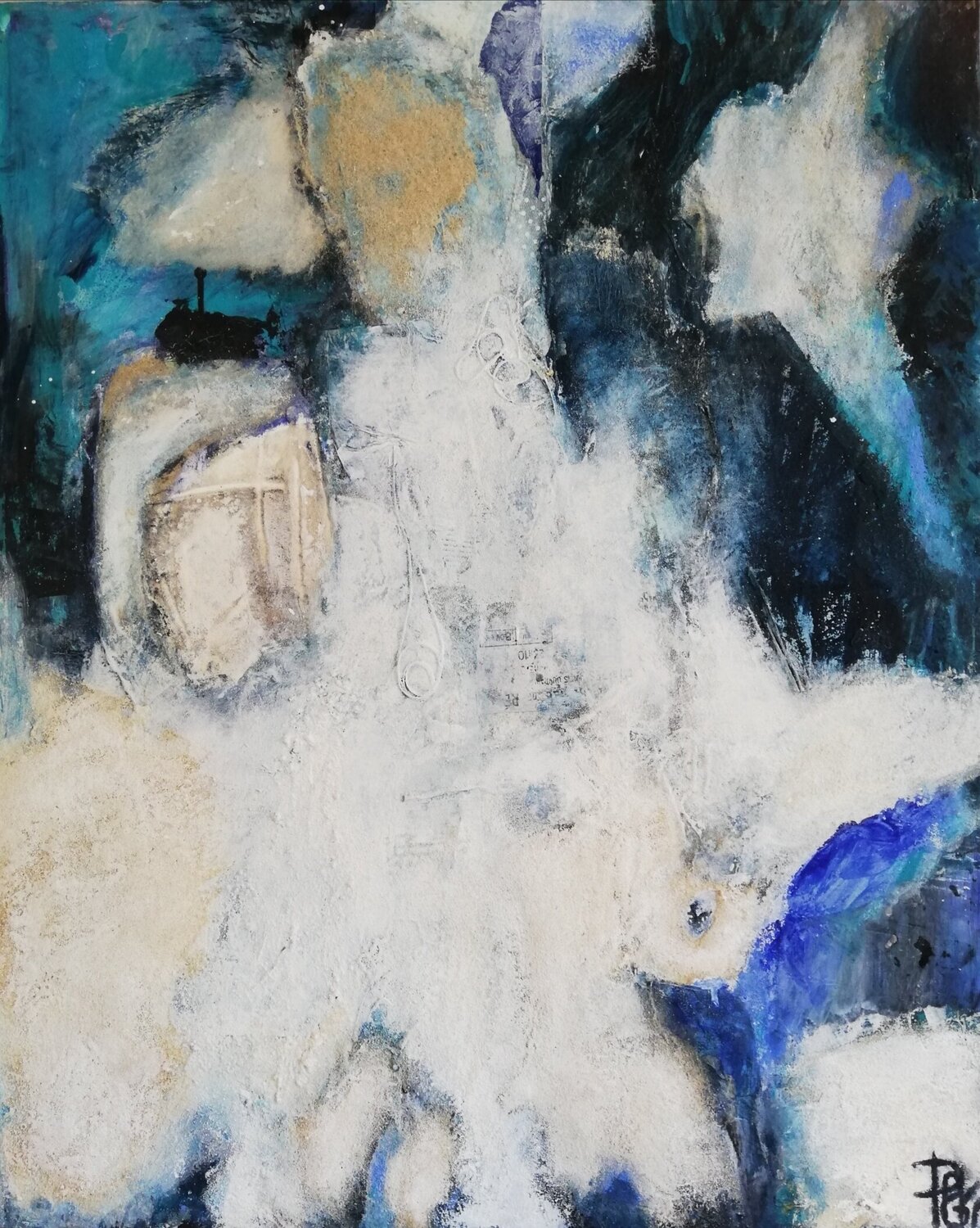 L' étoile de mer Corinne Pages Original painting for sale
