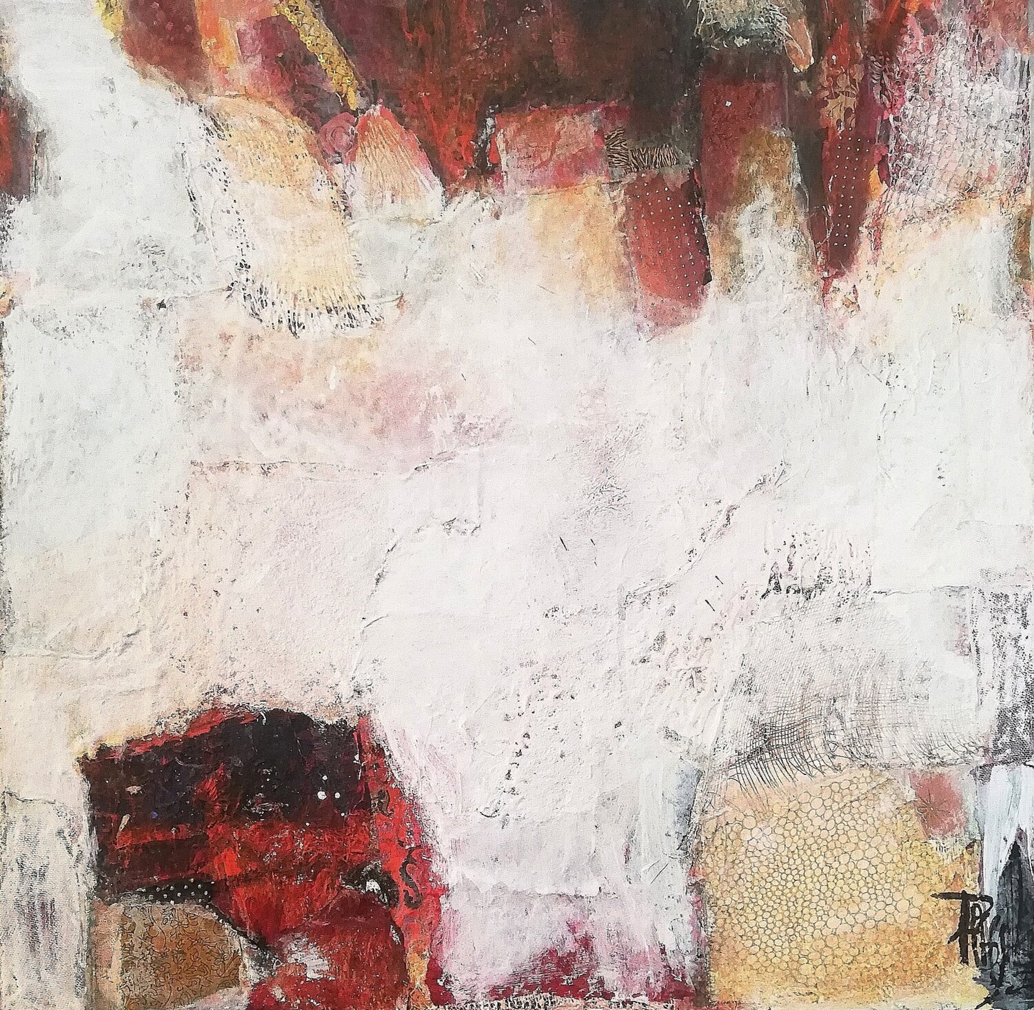 Marais salant Corinne Pages Original painting for sale
