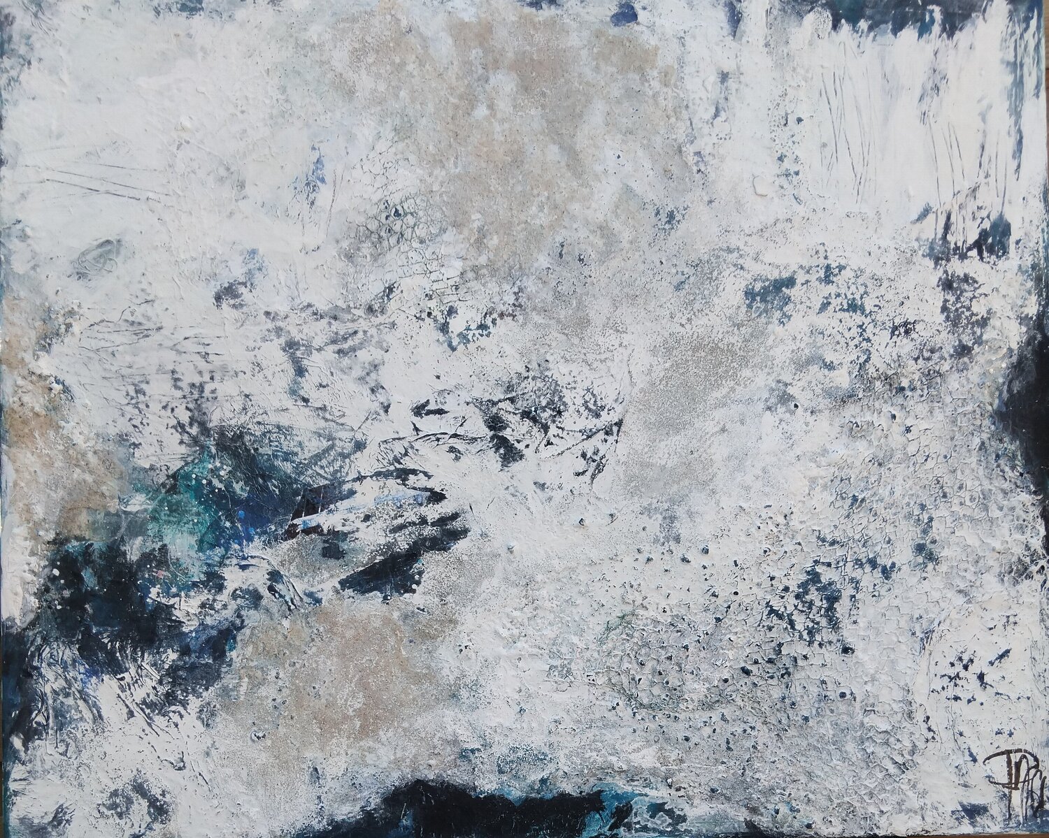 Terres australes I Corinne Pages Original painting for sale