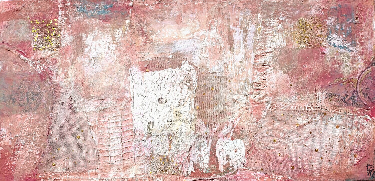 Vestiges I Corinne Pages Original painting for sale