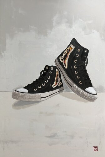 Life imitates Art III by Martin Allen, Painting for Sale on Select