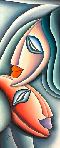 You are my Queen by Hani Badawi Leo, Painting for Sale on Select