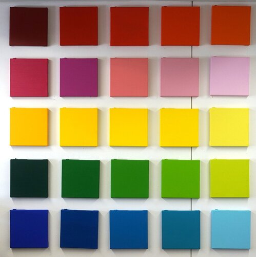 DIGITAL SUNSET by Friedhelm Wolfrat, Painting for Sale on Select