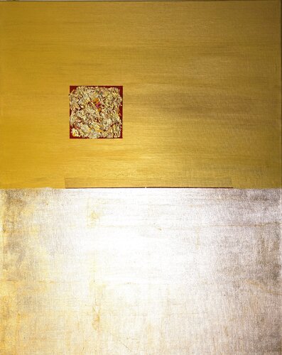 GOLDEN FUTURE by Friedhelm Wolfrat, Painting for Sale on Select