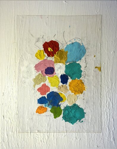 SCHILF 23.2 by Friedhelm Wolfrat, Painting for Sale on Select