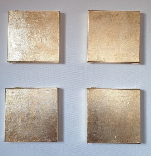 4 Artcoin by Friedhelm Wolfrat, Painting for Sale on Select