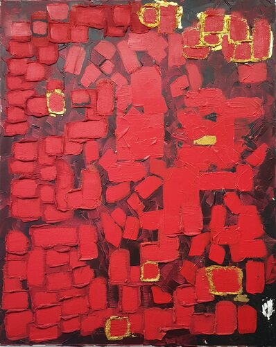PEKING by Friedhelm Wolfrat, Painting for Sale on Select