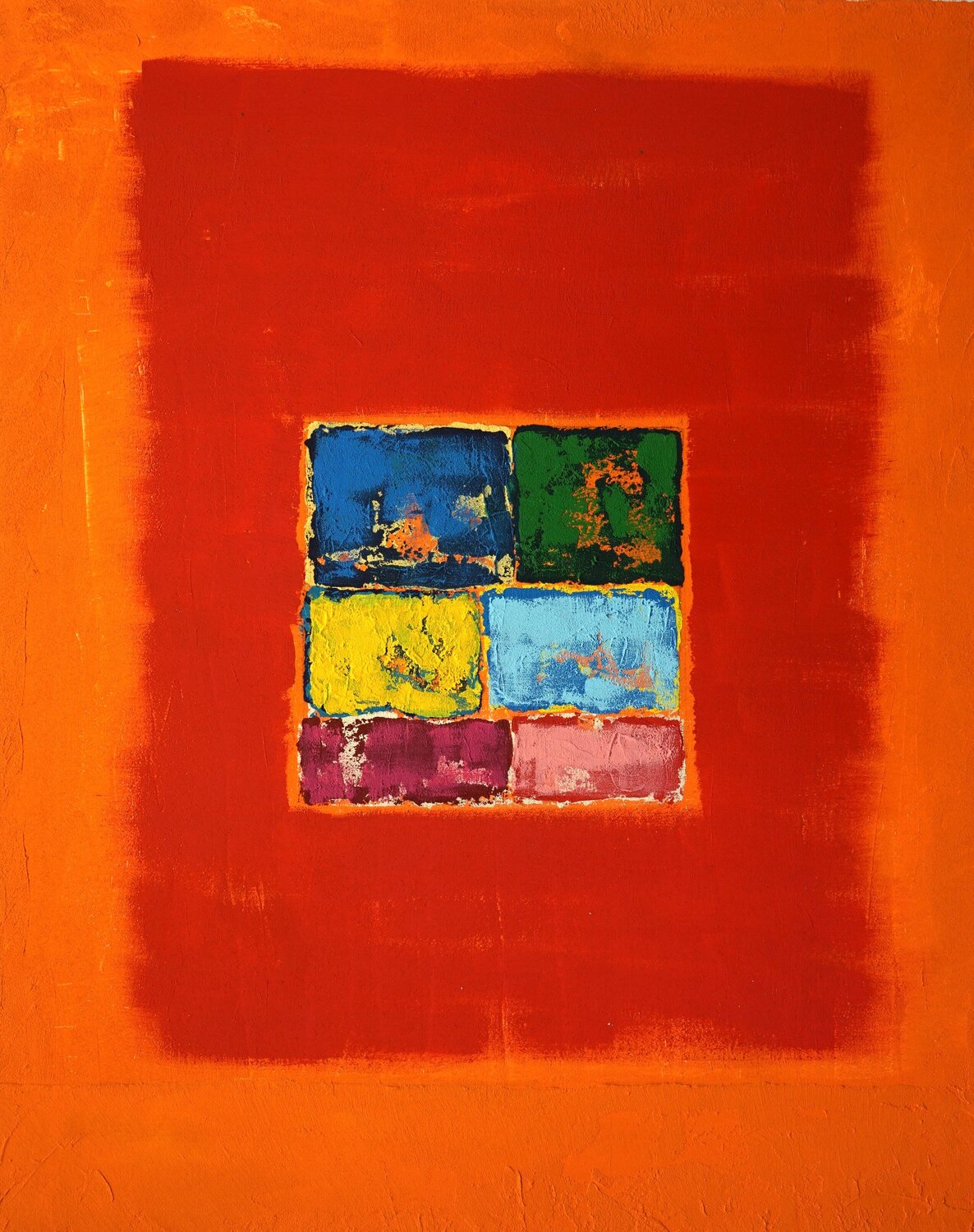 ONE DAY IN YOUR LIFE Friedhelm Wolfrat Original painting for sale