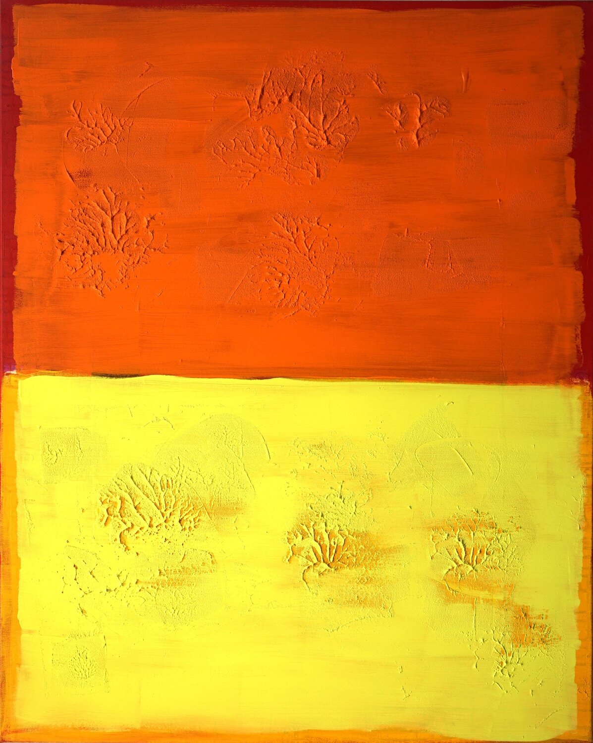 Unter den Wolken No 1 Friedhelm Wolfrat Original painting for sale
