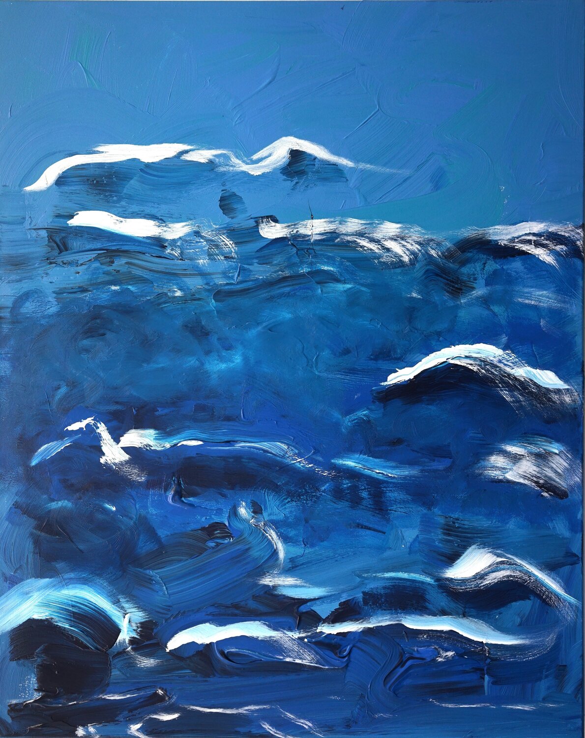 RAUE SEE Friedhelm Wolfrat Original painting for sale