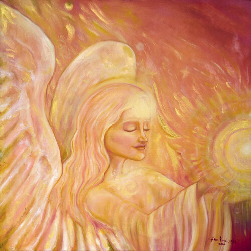 Angel of Light by Ponditerra Nino, Painting for Sale on Select