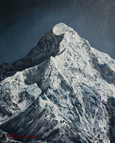 Himalayan Summit by Ponditerra Nino, Painting for Sale on Select