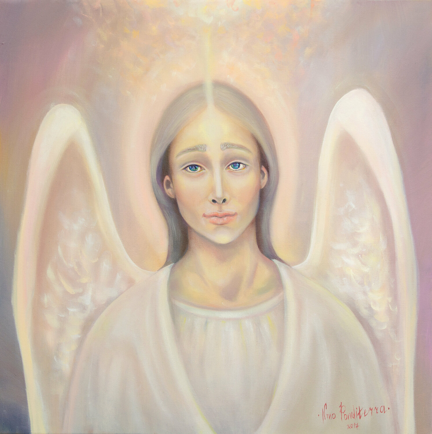 Archangel Anael Ponditerra Nino Original painting for sale