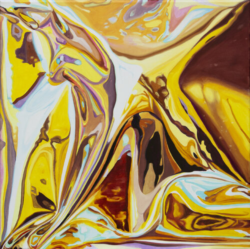 Watergold II by Morgan Bisoux, Painting for Sale on Select