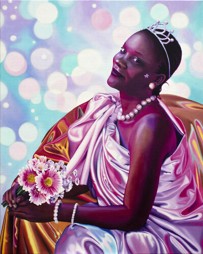Portrait de Maguy by Morgan Bisoux, Painting for Sale on Select