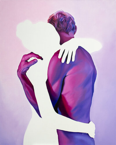 Miss You by Morgan Bisoux, Painting for Sale on Select