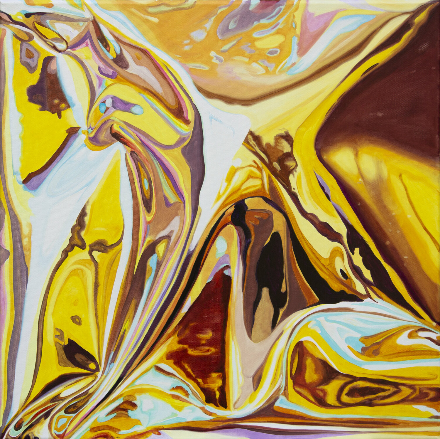 Watergold II Morgan Bisoux Original painting for sale