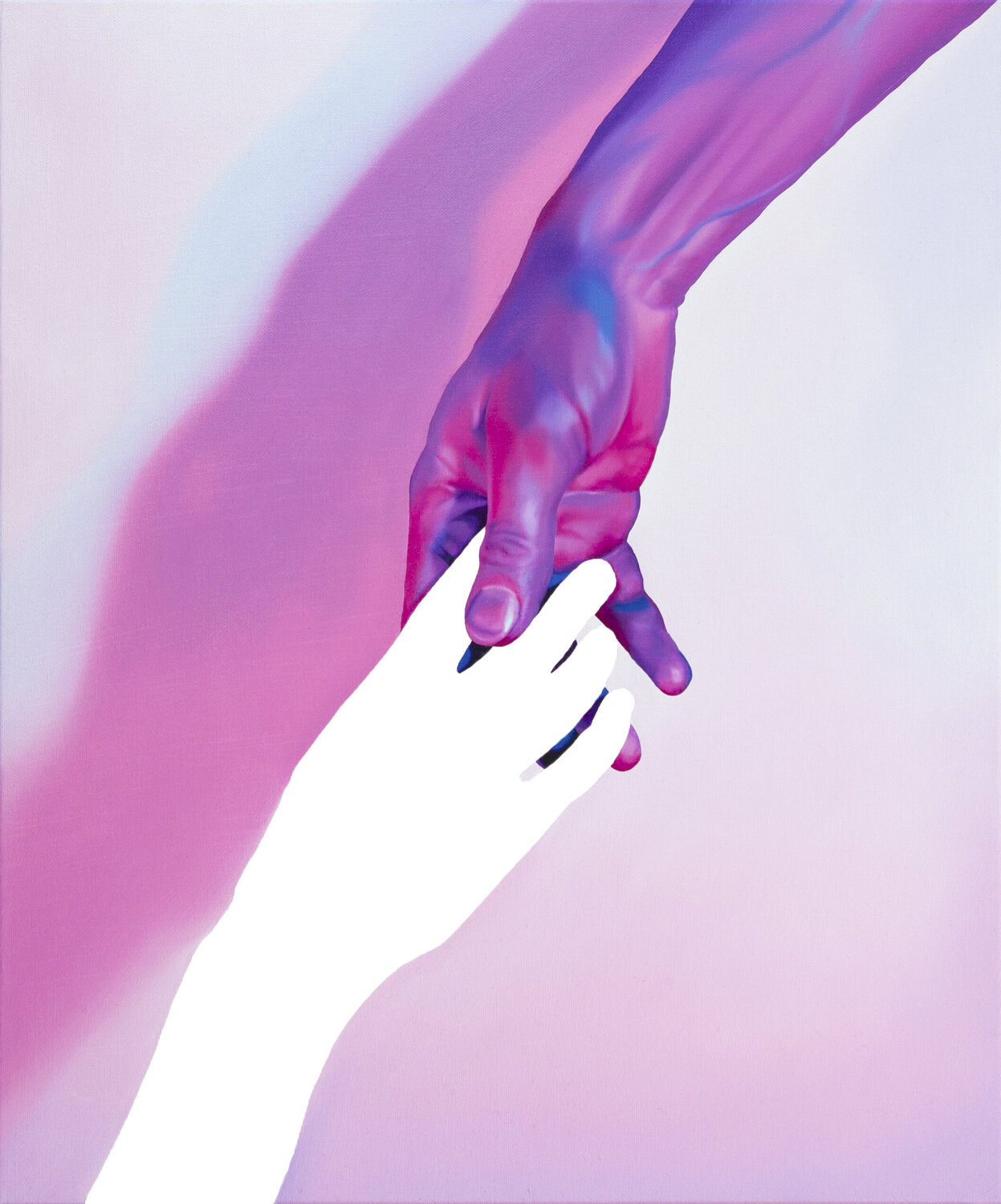 Secret Touch Morgan Bisoux Original painting for sale