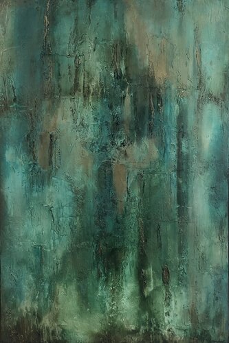 Green Envy by Tamara Bettencourt, Painting for Sale on Select