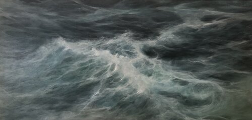 Dancing Waves by Tamara Bettencourt, Painting for Sale on Select