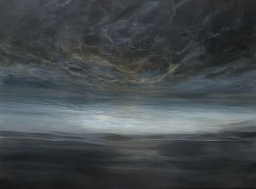 Radiant Indigo by Tamara Bettencourt, Painting for Sale on Select