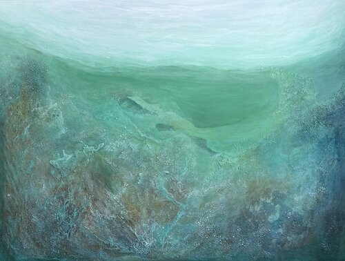 Beneath the Surface by Tamara Bettencourt, Painting for Sale on Select