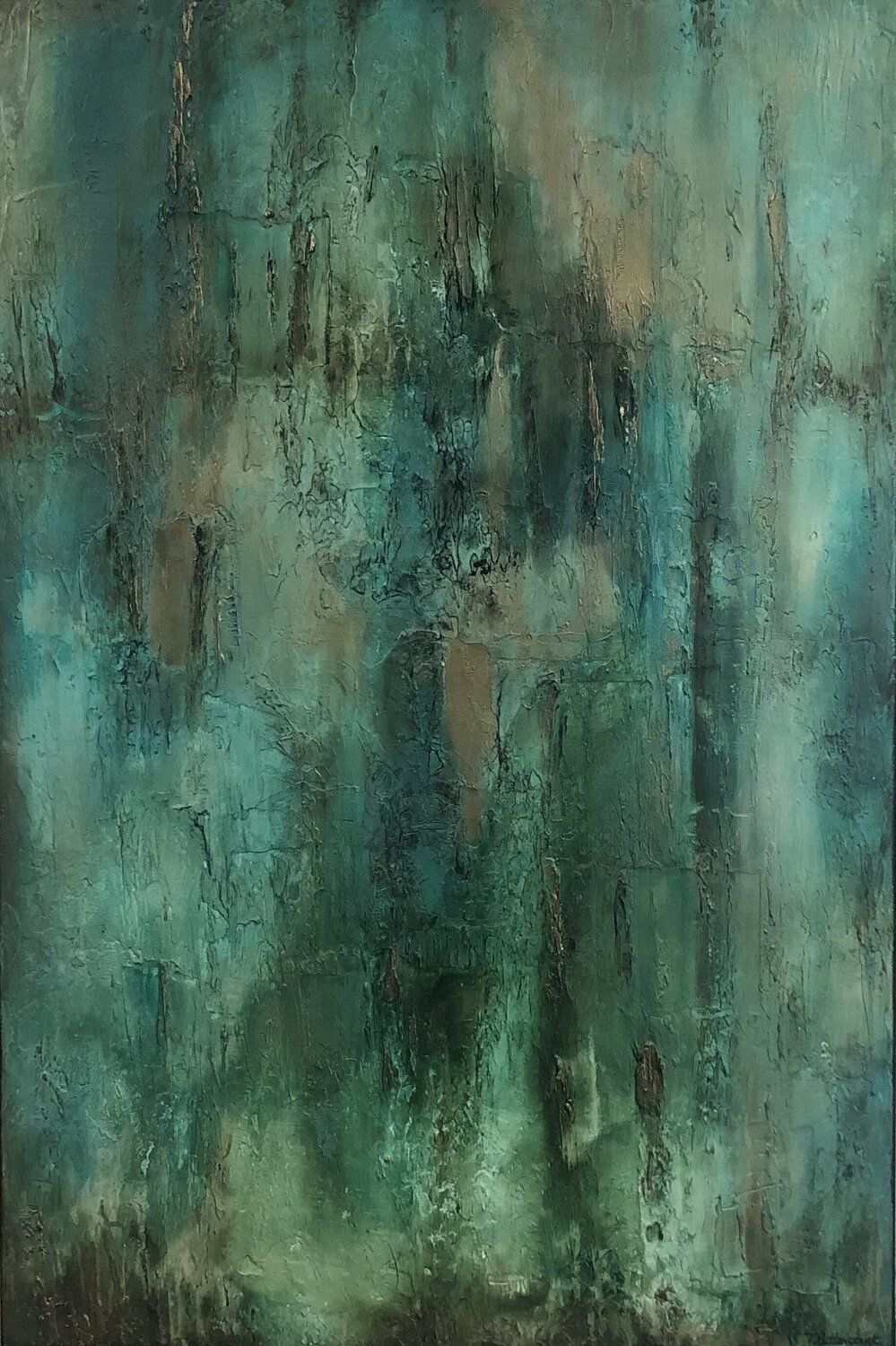 Green Envy Tamara Bettencourt Original painting for sale