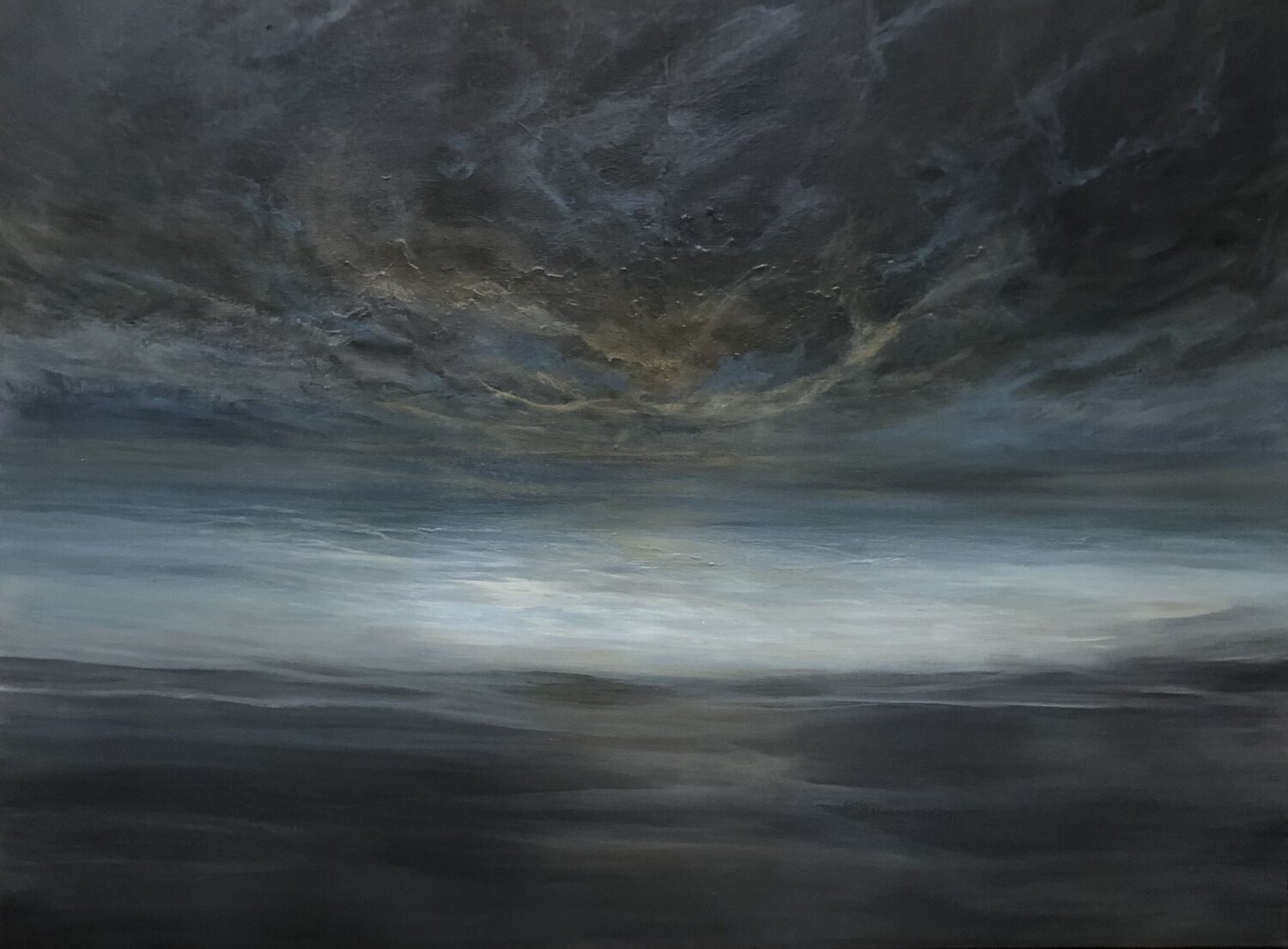 Radiant Indigo Tamara Bettencourt Original painting for sale