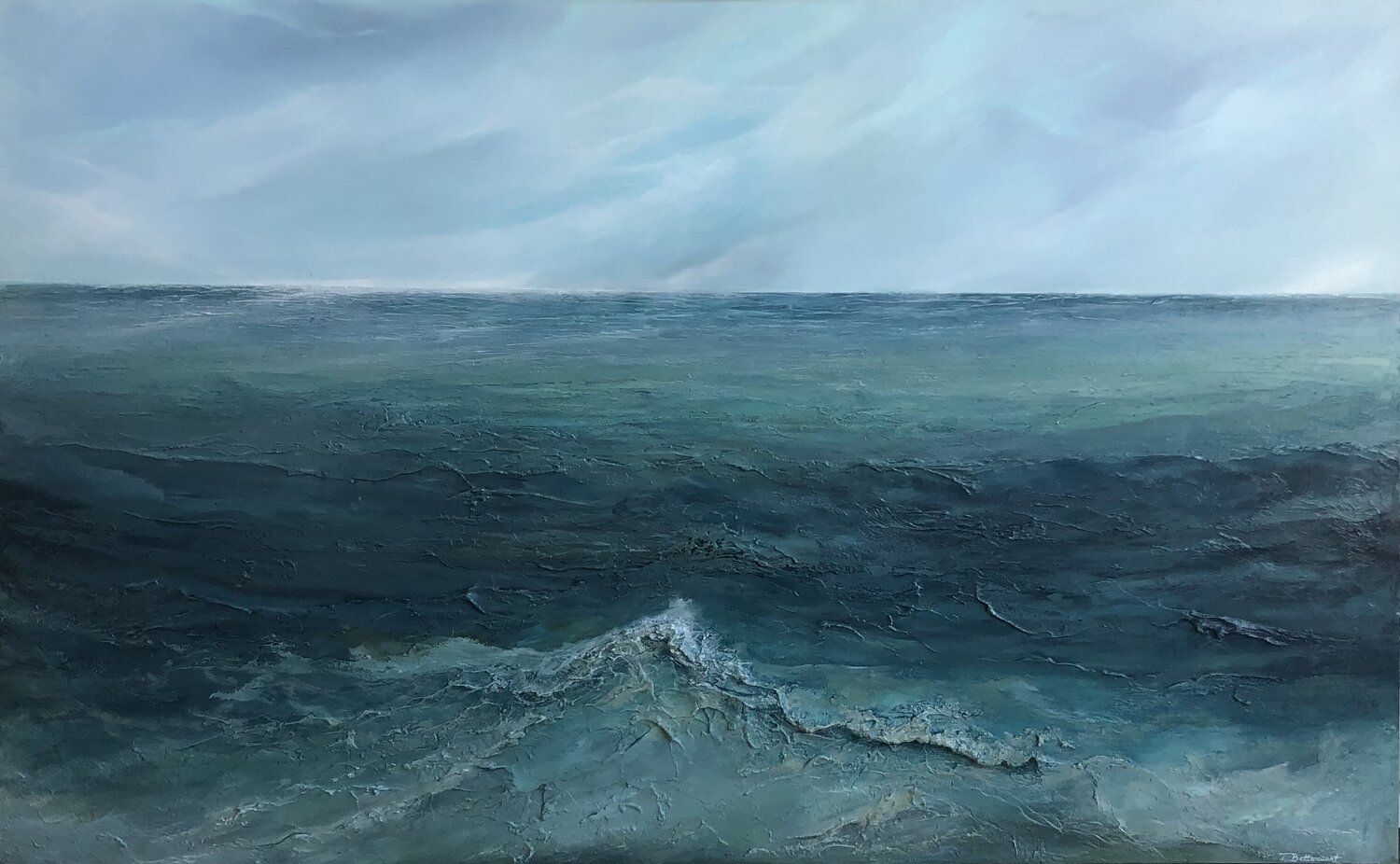 Bursting with Beauty Tamara Bettencourt Original painting for sale