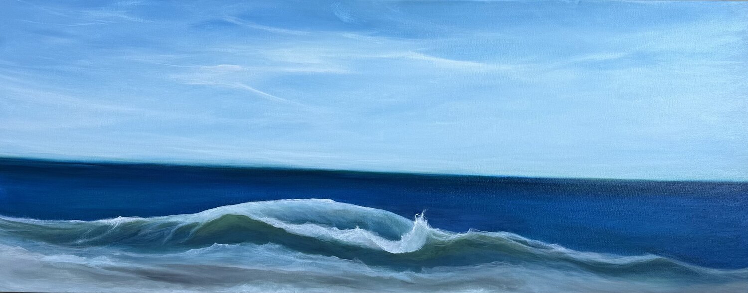Enchanting Wave Tamara Bettencourt Original painting for sale