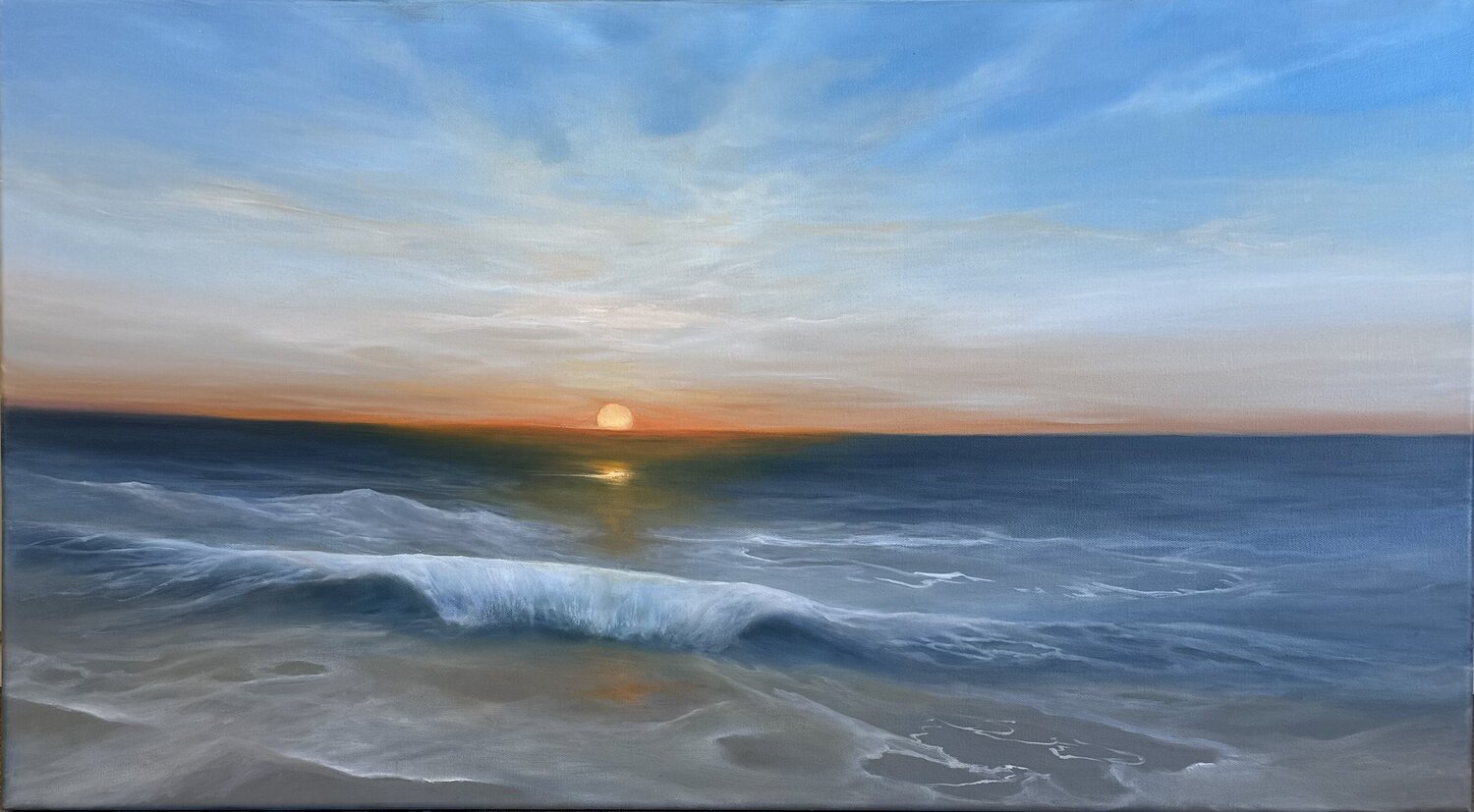 Twilights Embrace Tamara Bettencourt Original painting for sale