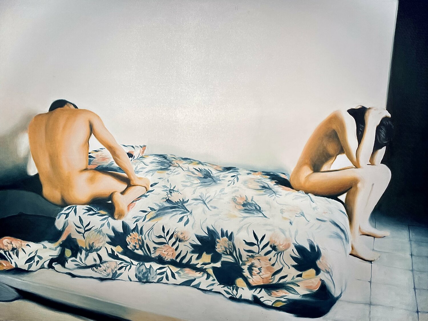 Momentum Giovanni Sanesi Original painting for sale