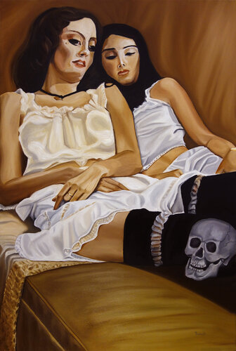 Eyes Wide Shut by Thomas Pramhas, Painting for Sale on Select